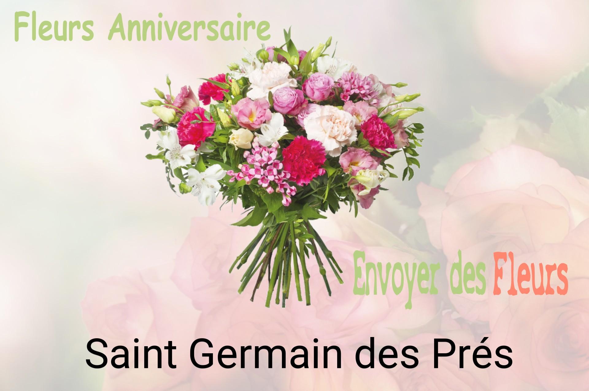 Bouquet de fleurs d’anniversaire livré à Saint-Germain-des-Prés